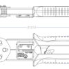 кримпер hyperline hl-3h00010 для rj45 серии plez