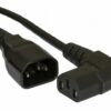 кабель питания монитор-компьютер hyperline pwc-iec13a-iec14-3.0-bk 3 метра