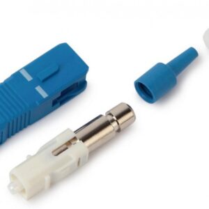 Hyperline FK-STD-SC/SA-SM-UPC-BL-S9-BL Клеевой коннектор SC/UPC, SM (для одномодового кабеля), simplex, 0.9мм (200 шт.)