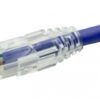 hyperline plez-8p8c-ua-c6-100 разъем легкой оконцовки rj-45 (8p8c) под витую пару, язычек arch, категория 6 (50 µ"/ 50 микродюймов), универсальный (для одножильного и многожильного кабеля) (100 шт.)