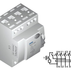 Efapel 55240 4DC УЗО RCCB, 4P-300mА-АС-40А