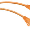 патч-корд cabeus pc-utp-rj45-cat.5e-0.15m-or-lszh кат.5е 0.15 м оранжевый