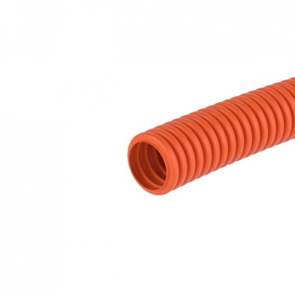 dkc / дкс 70916 труба пнд гибкая гофрированная д.16 мм, лёгкая без протяжки, 100м, цвет оранжевый