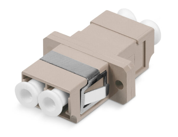 cabeus dlc-dlc-mm проходной соединитель lc-lc duplex, mm(для многомодового кабеля), корпус пластмассовый (sc adapter simplex dimension)