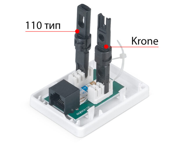 компьютерная розетка rj-45 cabeus ws-8p8c-cat.6-1