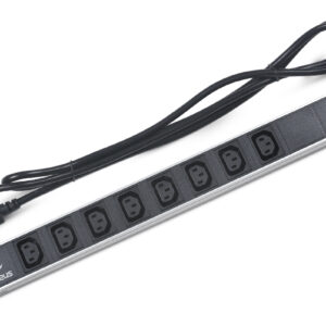 Блок розеток для 19" шкафов 10А Cabeus PDU-8I-2IEC 8 розеток