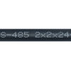 кабель для интерфейса rs-485/rs-422 cabeus rs-485 2x2x24awg/7