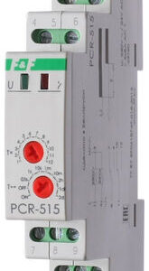 Реле времени PCR-515 (задержка вкл. 230В 2х8А 2перекл. IP20 монтаж на DIN-рейке) F&F EA02.001.006