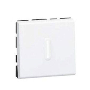 LEGRAND 078712 Переключатель 2-х позиционный, 2М, с подсветкой, антибактериальный, Mosaic