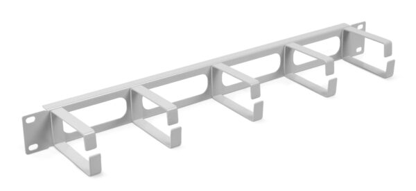 органайзер для кабеля 1u с кольцами cabeus jb08-1u-gy