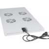 вентиляторный модуль потолочный cabeus tray-100 4 вентилятора серый
