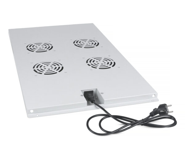 вентиляторный модуль потолочный cabeus tray-100 4 вентилятора серый