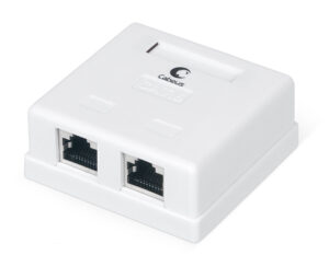 Компьютерная розетка RJ-45 Cabeus WS-8P8C-Cat.6-SH-2