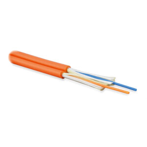 Оптоволоконный кабель 50/125 OM2 многомодовый Hyperline FO-D2-IN-50-2-LSZH-OR 2 волокна