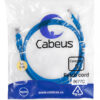 патч-корд cabeus pc-utp-rj45-cat.6-1m-bl кат.6 1 м синий