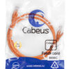 патч-корд cabeus pc-utp-rj45-cat.6-1m-or кат.6 1 м оранжевый