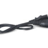 кабель питания монитор-компьютер cabeus pc-189-vde-0.6m 0.6 метра