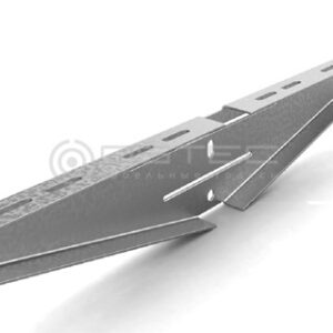 OSTEC КОД-400-2,0-СЦ Кронштейн опорный двухсторонний 400 мм, толщ. 2,0 мм, Сендзимир цинк