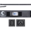 блок розеток для 19" шкафов 10а cabeus pdu-16-14c13-10c19-b-c14 10 розеток