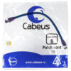 патч-корд cabeus pc-sstp-rj45-cat.8-0.3m-lszh кат.8 0.3 м серый