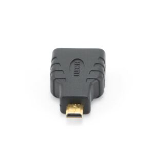 Переходник HDMI <- microHDMI Cablexpert A-HDMI-FD, 19F/19M, золотые разъемы, пакет