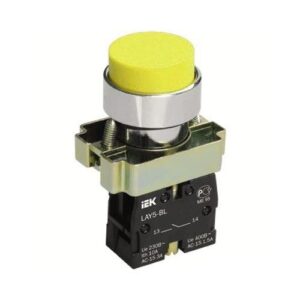 IEK BBT71-BL-K05 Кнопка LAY5-BL51 без подсветки жел. 1з