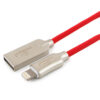 кабель usb cablexpert для apple cc-p-apusb02r-1.8m, mfi, am/lightning, серия platinum, длина 1.8м, красный, нейлоновая оплетка, блистер