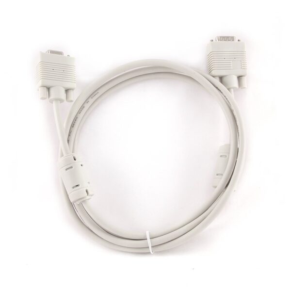 кабель удлинитель vga pro gembird cc-pvgax-6, 15m/15f, 1.8м, экран, феррит. кольца, пакет
