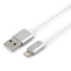 кабель cablexpert для apple cc-s-apusb01w-1m, am/lightning, серия silver, длина 1.8м, белый, блистер