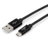 кабель usb 2.0 cablexpert cc-s-musb01bk-1.8m, am/microb, серия silver, длина 1.8м, черный, блистер