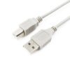 кабель usb 2.0 gembird cc-usb2-ambm-6, am/bm, 1.8м, серый, пакет