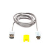 кабель магнитный usb 2.0 cablexpert cc-usb2-amucmm-1m, am/typec, 1м, алюминиевые разъемы, коробка