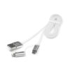 кабель usb 2.0 cablexpert cc-mapusb2w1m, am/microbm 5p - iphone lightning, 1м, комбо кабель, алюминиевые разъемы, белый, блистер