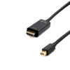 кабель mdp-hdmi cablexpert cc-mdp-hdmi-6, 20m/19m, 1.8м, черный, позол.разъемы, пакет