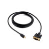 кабель mdp-vga cablexpert cc-mdpm-vgam-6 , 20m/15m, 1.8м, черный, позол.разъемы, пакет