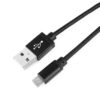 кабель usb 2.0 cablexpert cc-musb2bk1m, am/microbm 5p, 1м, нейлоновая оплетка, алюминиевые разъемы, черный, пакет