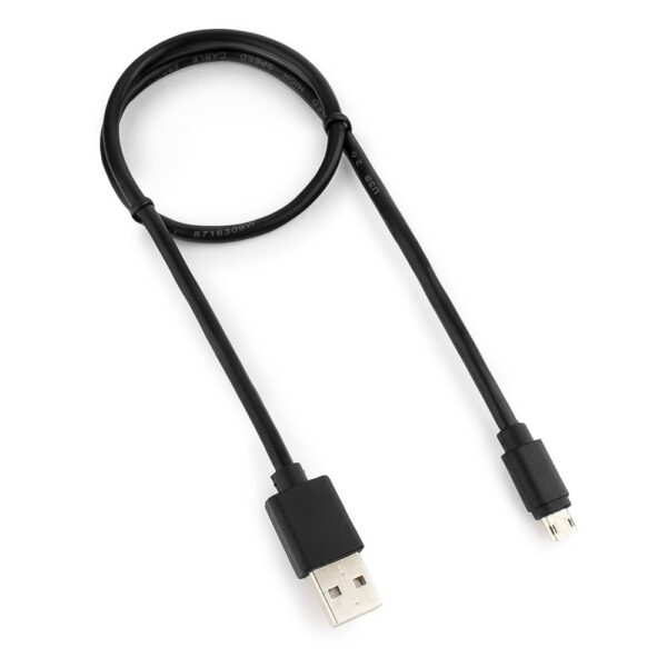 кабель usb 2.0 cablexpert cc-musbds-0.5m, двусторонние разъемы, am/microb 5p, 0.5м, пакет