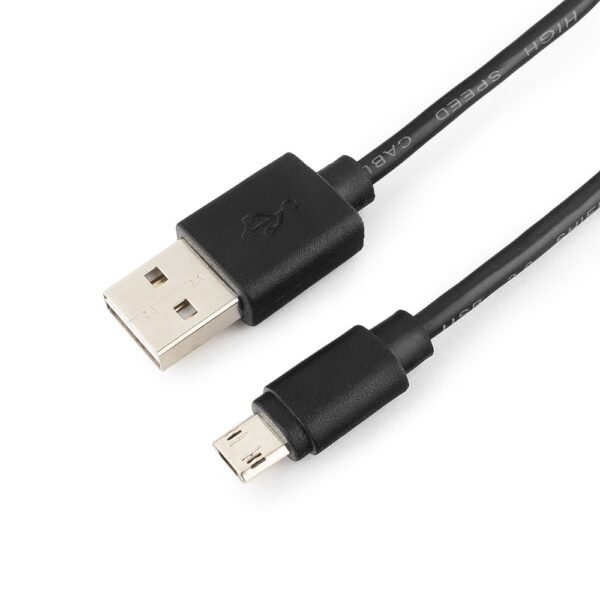 кабель usb 2.0 cablexpert cc-musbds-6, двусторонние разъемы, am/microb 5p, 1.8м, пакет
