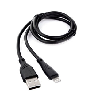 Кабель Cablexpert для Apple CCB-USB-AMAPO1-1MB, AM/Lightning, издание Classic 0.1, длина 1м, черный, блистер