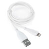 кабель cablexpert для apple ccb-usb-amapo1-1mw, am/lightning, издание classic 0.1, длина 1м, белый, блистер