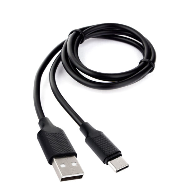 кабель usb 2.0 cablexpert ccb-usb2-amcmo2-1mb, am/type-c, издание classic 0.2, длина 1м, черный, блистер