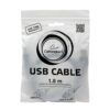 кабель usb 2.0 pro cablexpert ccp-usb2-ambm-6g, am/bm, 1.8м, экран, серый