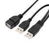 кабель удлинитель usb2.0 pro cablexpert ccp-usb22-amaf-6, 2xam/af, 1.8м, экран, черный, пакет