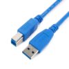 кабель usb 3.0 pro gembird ccp-usb3-ambm-6, am/bm, 1.8м, экран, синий, пакет