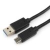 кабель usb cablexpert ccp-usb3-amcm-1m, usb3.0 am/usb type-c, 1м, пакет