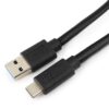 кабель usb cablexpert ccp-usb3-amcm-6, usb3.0 am/usb type-c, 1.8м, пакет