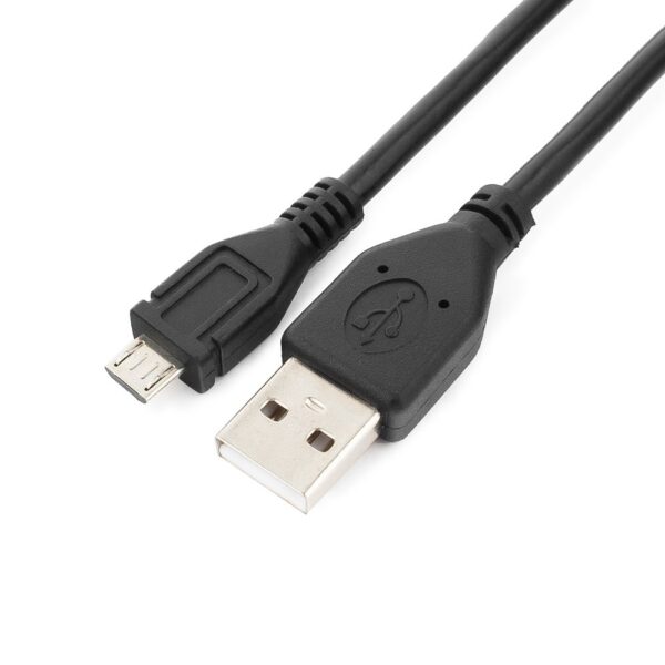 кабель usb 2.0 pro cablexpert ccp-musb2-ambm-0.3m, am/microbm 5p, 0.3м, экран, черный, пакет