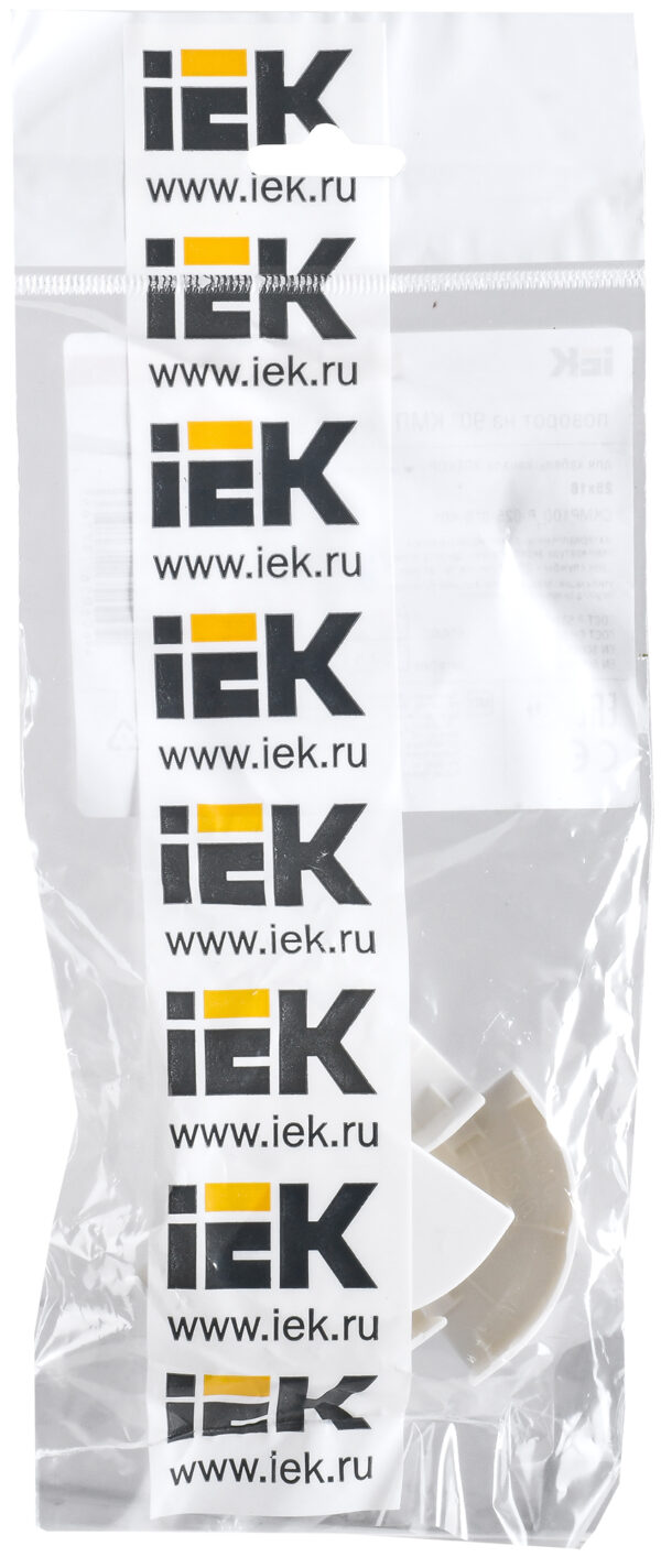 iek ckmp10d-p-025-016-k01 поворот на 90 град. кмп 25х16 элекор (уп.4шт.)