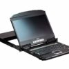 aten cl3884nw-ata-rg переключатель/switch, kvm, 1 user консоль lcd 18.5" => 4 cpu/портов/port usb+hdmi+audio, с kvm-шнурами usb+hdmi+audio 2x1.8м., 1920x1080, 1u 19", исп.спец.шнуры, osd, каскад 16, лат./рус.клав.