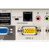 aten cs1732ac-at kvm-переключатель, vga/svga+kbd+mouse+audio, 1> 2 блока/порта/port ps/2,usb, c kvm-шнурами usb 2х1.2 м.